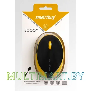 Мышь Smartbuy 520AG Spoon Black/Yellow (SBM-520AG-KY) картинка 6
